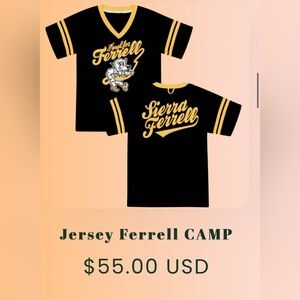 SIERRA FERRELL CAMP STYLE TEE🦝